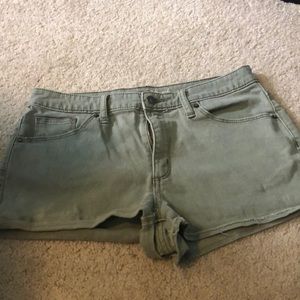 Army Green Shorts